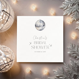 Disco Retro Party Brautparty Serviette