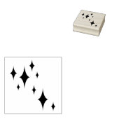 DISCO RETRO PARTY BRIEFMARKE GUMMISTEMPEL (Stempel)