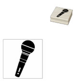 DISCO RETRO PARTY BRIEFMARKE GUMMISTEMPEL (Stempel)