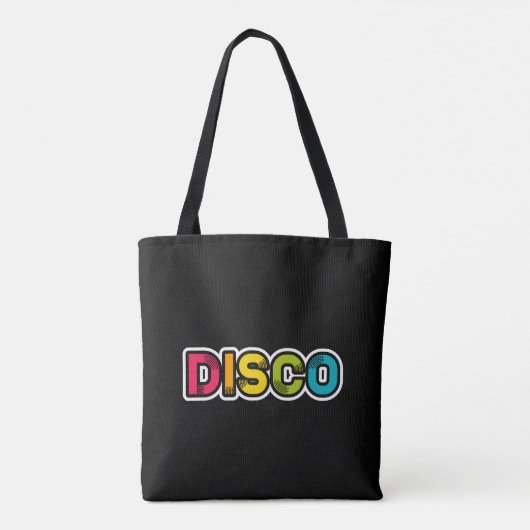 DISCO Retro-Vinyl Tasche (Rückseite)