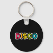 DISCO-Retrovinyl Schlüsselanhänger (Vorderseite)
