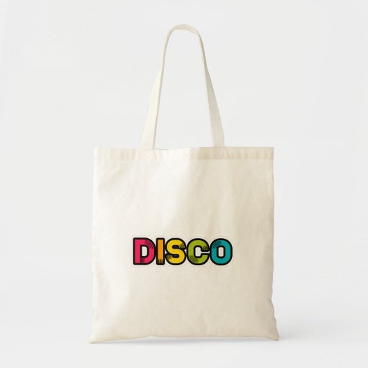 DISCO-Retrovinyl Tragetasche (Vorne)