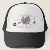 Disco Roller Skaten | Bachelorette Bride Tribe Truckerkappe (Vorderseite)