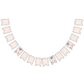 Disco Roller Skaten Bachelorette | Frau. Wimpelkette (Alle)