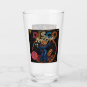 Disco-Roter Panda Glas (Rückseite)