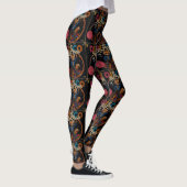 Disco-Roter Panda Leggings (Rechts)
