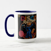 Disco-Roter Panda Tasse (Links)