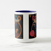 Disco-Roter Panda Tasse (Zentrum)
