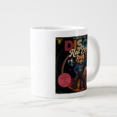 Disco-Rotpanda-Duo Jumbo-Tasse (Vorderseite Rechts)