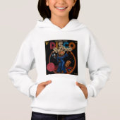 Disco-Rotpanda Hoodie (Vorderseite)