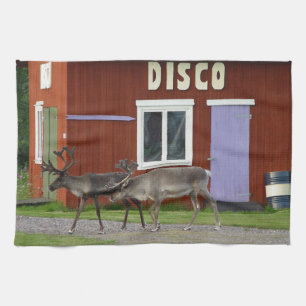 DISCO-ROTWILD GESCHIRRTUCH