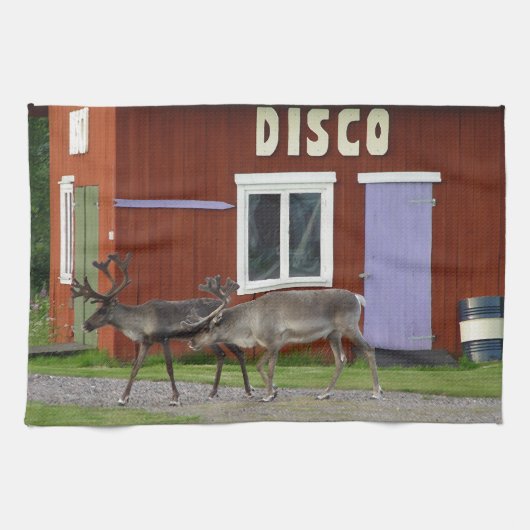 DISCO-ROTWILD GESCHIRRTUCH (Horizontal)