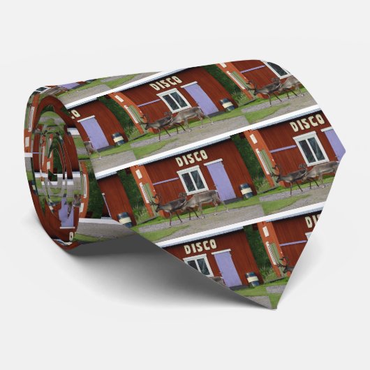 DISCO-ROTWILD KRAWATTE (Gerollt)