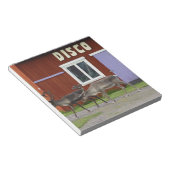 DISCO-ROTWILD NOTIZBLOCK (angewinkelt)
