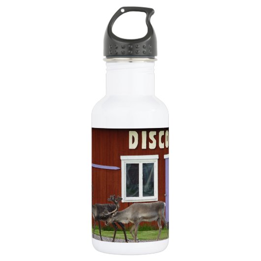 DISCO-ROTWILD TRINKFLASCHE (Vorderseite)