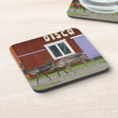 DISCO-ROTWILD UNTERSETZER (Linke Seite)