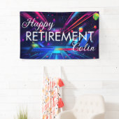 Disco-Ruhestandsbanner Banner (Insitu)