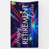 Disco-Ruhestandsbanner Banner (Vertikal)