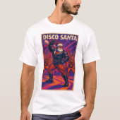 Disco Santa Gay T-Shirt | Gay Pride for Men | LGBT (Vorderseite)