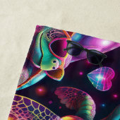 Disco Sea Turtle Strandtuch (Beispiel)