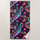 Disco Sea Turtle Strandtuch (Vorderseite)