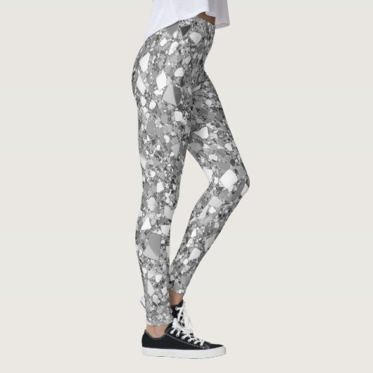 Disco Silver Glam Leggings (Rechts)