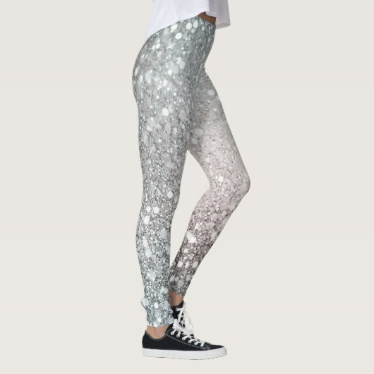 Disco Silver Glam Leggings (Rechts)