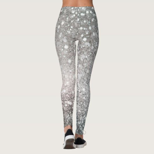 Disco Silver Glam Leggings (Rückseite)
