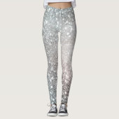 Disco Silver Glam Leggings (Vorderseite)