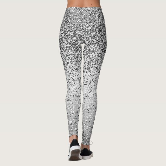 Disco Silver Glam Leggings (Rückseite)