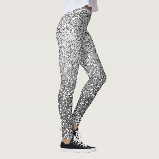 Disco Silver Glam Leggings (Rechts)