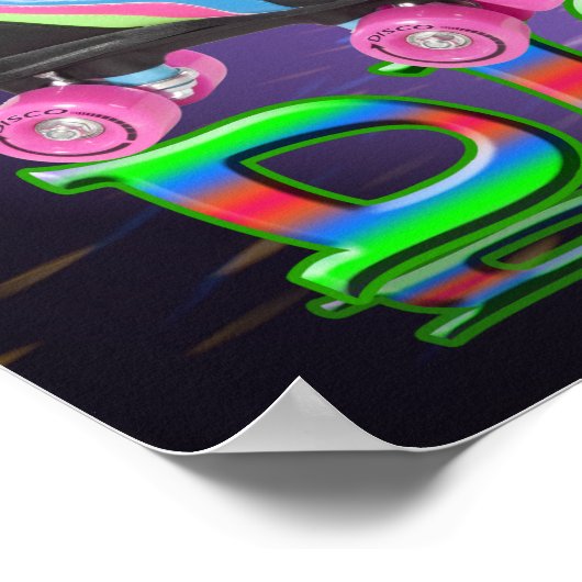 DISCO-Skate - SRF Poster (Ecke)