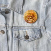 DISCO-SPIEGEL-BALL-FRIEDENSzeichen Button (Beispiel)