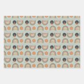 Disco Super Star Wrapping Paper Sheets der 1970er Geschenkpapier Set (Vorderseite 3)