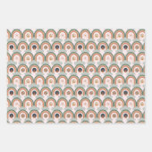 Disco Super Star Wrapping Paper Sheets der 1970er Geschenkpapier Set (Vorderseite 2)