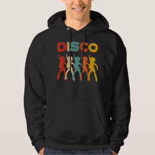 Disco-T-Shirt 70er Disco-Shirt Vintage Retro Hoodie