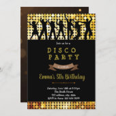 Disco-Tanz - Einladung (Vorne/Hinten)