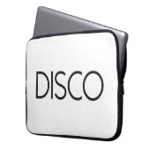 Disco-Tanz Laptopschutzhülle (Vorderseite Links)