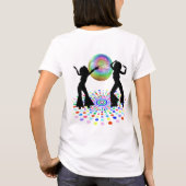 Disco-Tanz-T-Shirt T-Shirt (Rückseite)