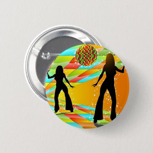 Disco-Tanzen Button (Vorne & Hinten)