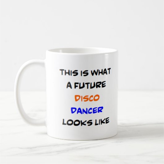 Disco-Tänzerin, Zukunft Kaffeetasse (Links)