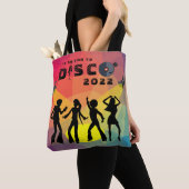 Disco Tanzfläche Retro Multicolor Feier Tasche (Von Nahem)