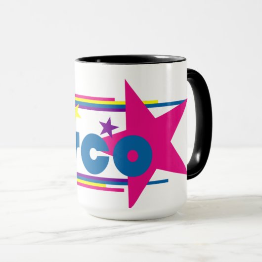 Disco Tasse (VorderseiteRechts)