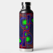 Disco Tech Dichroic Glass Fraktal Trinkflasche (Rechts)