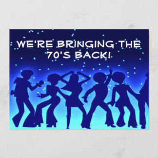Disco-Thema 70er Party Einladungen