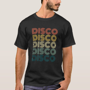 Disco-Thema Funky Vintage 70er 80er für Tanz T-Shirt