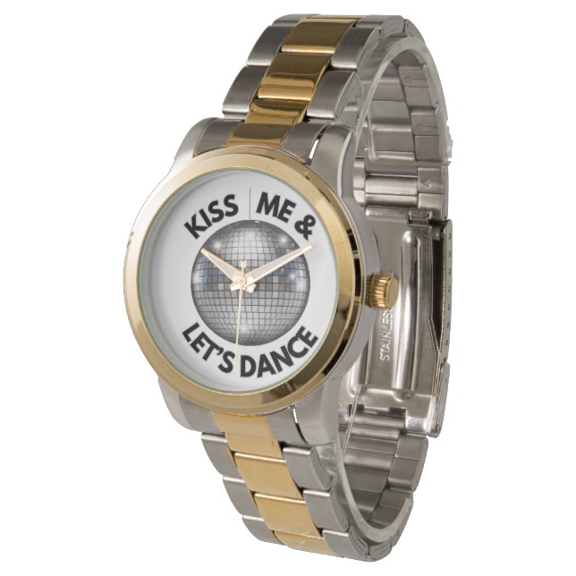 DISCO THEME (Styles-inspired) WATCH Armbanduhr (Schrägansicht)