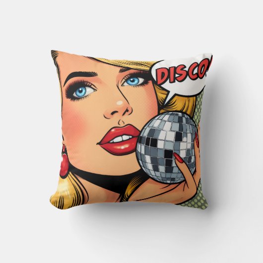 Disco Throw Cushion Kissen (Vorderseite)