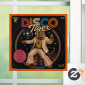 Disco-Tiger-Album Fensteraufkleber (Zuhause)