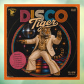 Disco-Tiger-Album Fensteraufkleber (Blatt 3)